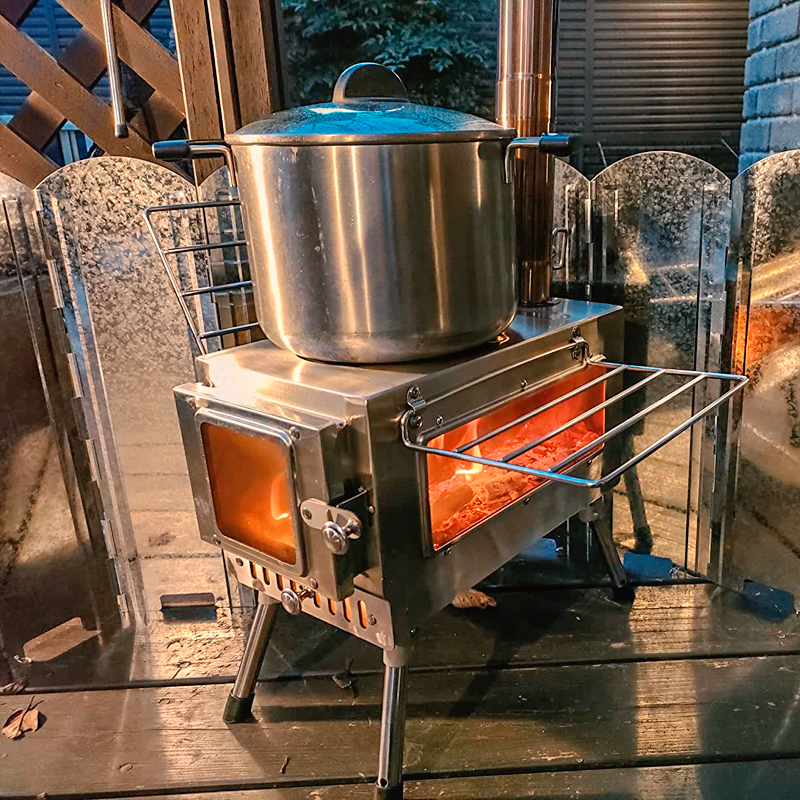Stainless Steel Tent Stove Z-360B