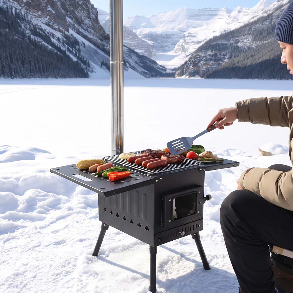 Model A Large Window, Large-sized Outdoor Stove