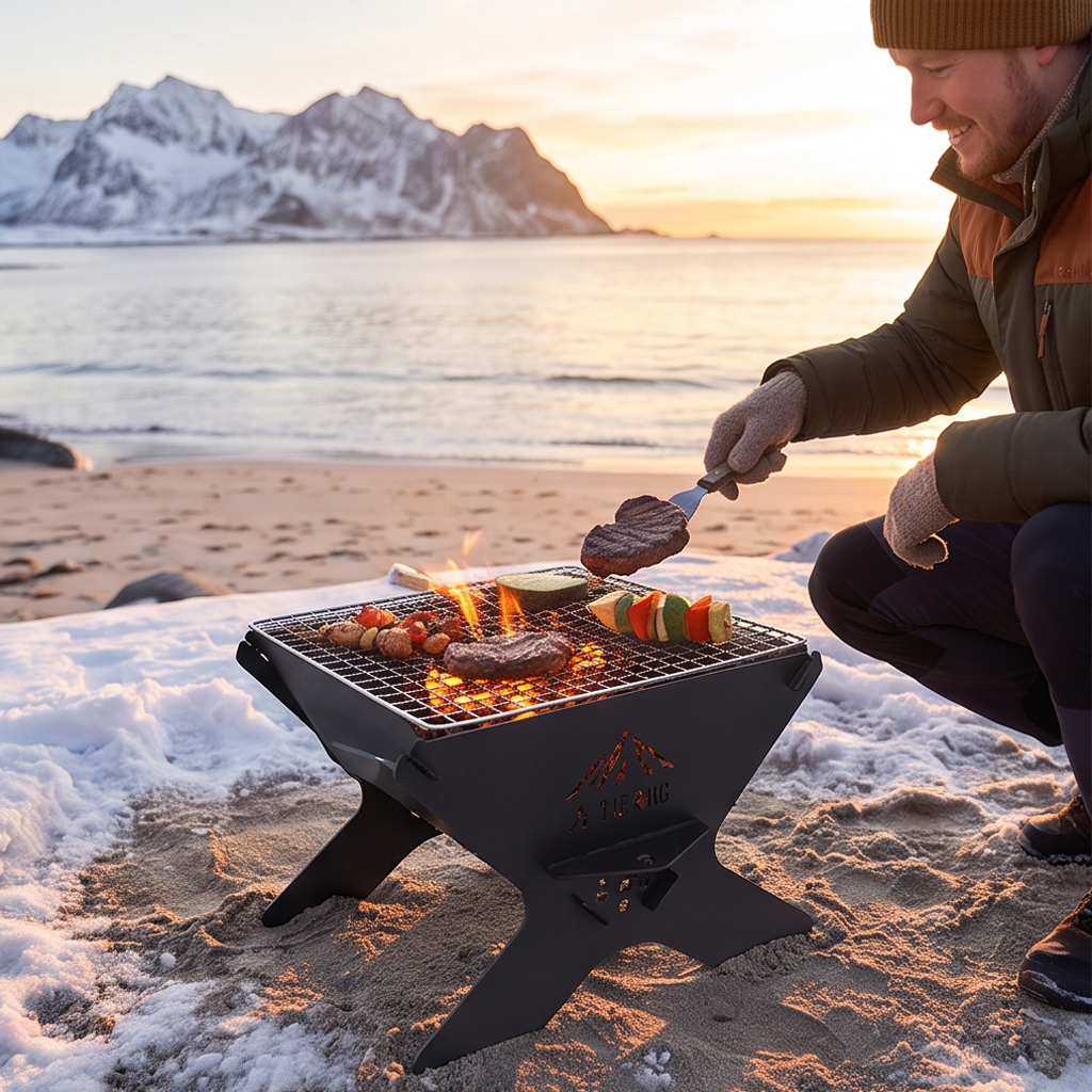 280 Black Heating&barbecue Fire Pit