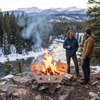 Folding Five-corner Heating&barbecue Fire Pit