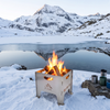 Folding Four-corner Fire Pit
