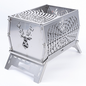 Deer Head Pattern Fire Pit