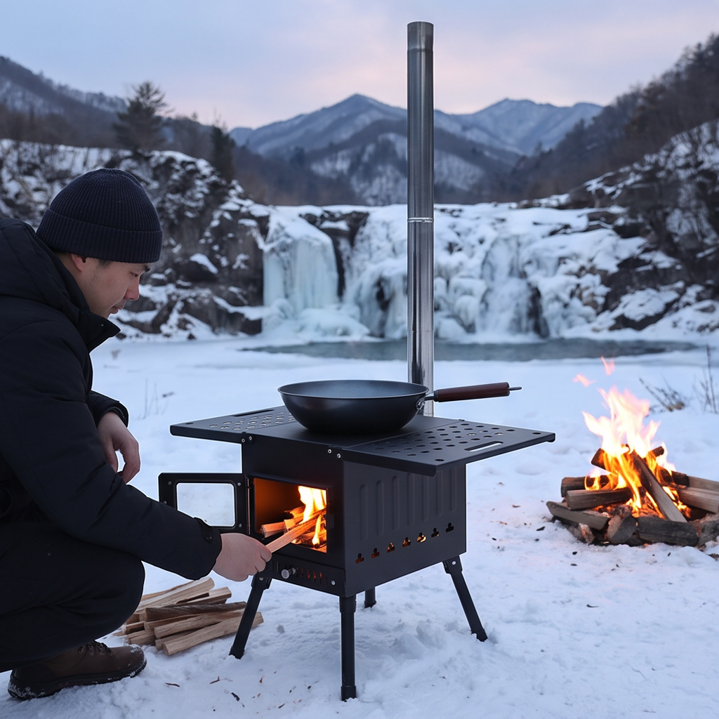 Model A Large Window, Large-sized Outdoor Stove