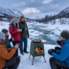 Small Folding Tower Stove