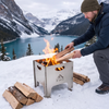 Folding Four-corner Fire Pit