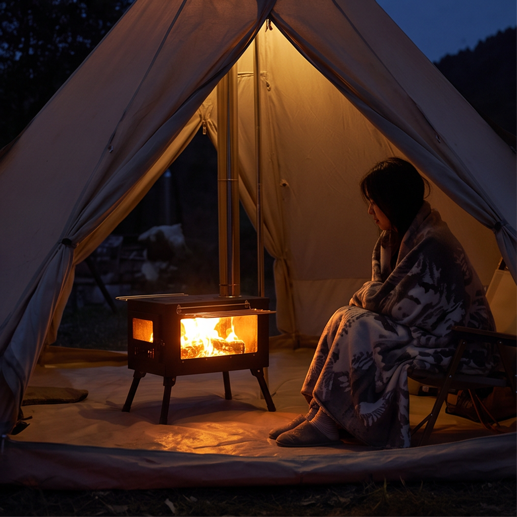 Single-sided Window 460 Tent Stove