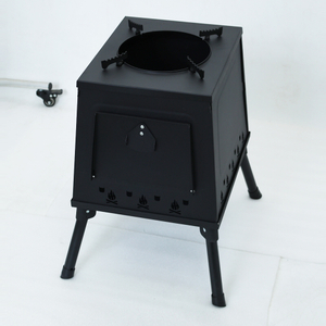 Black Folding Tower Stove 3338