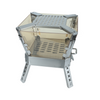 Folding Four-sided Glass Heating&barbecue Fire Pit