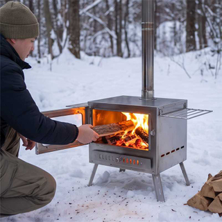 Small Heating Fireplace 350