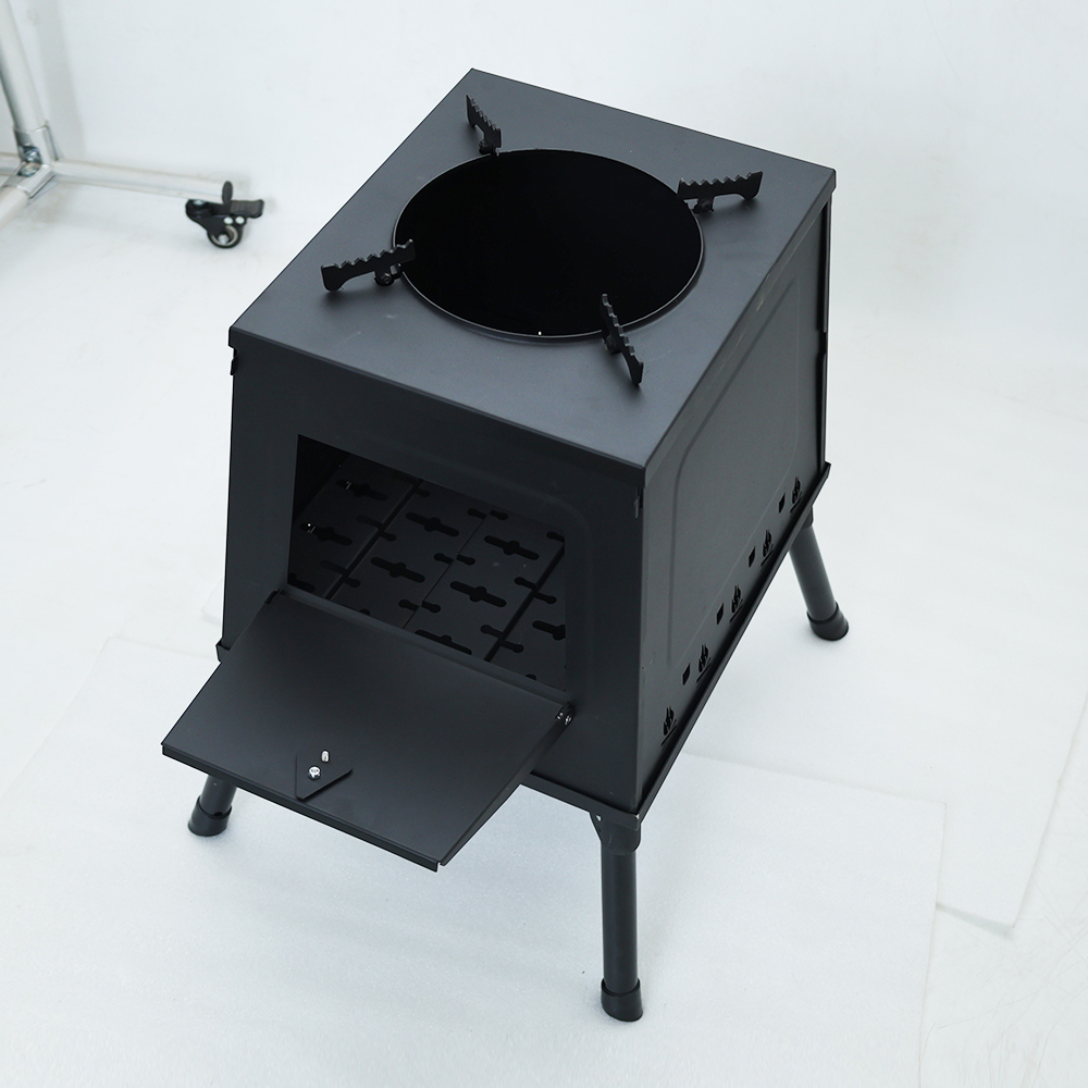 Black Folding Tower Stove 3338