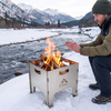 Folding Four-corner Fire Pit