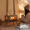 Stainless Double-sided Window Grilles 360 Tent Stove