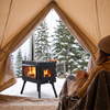 Carbon Steel Single-sided Window Grilles 460 Tent Stove