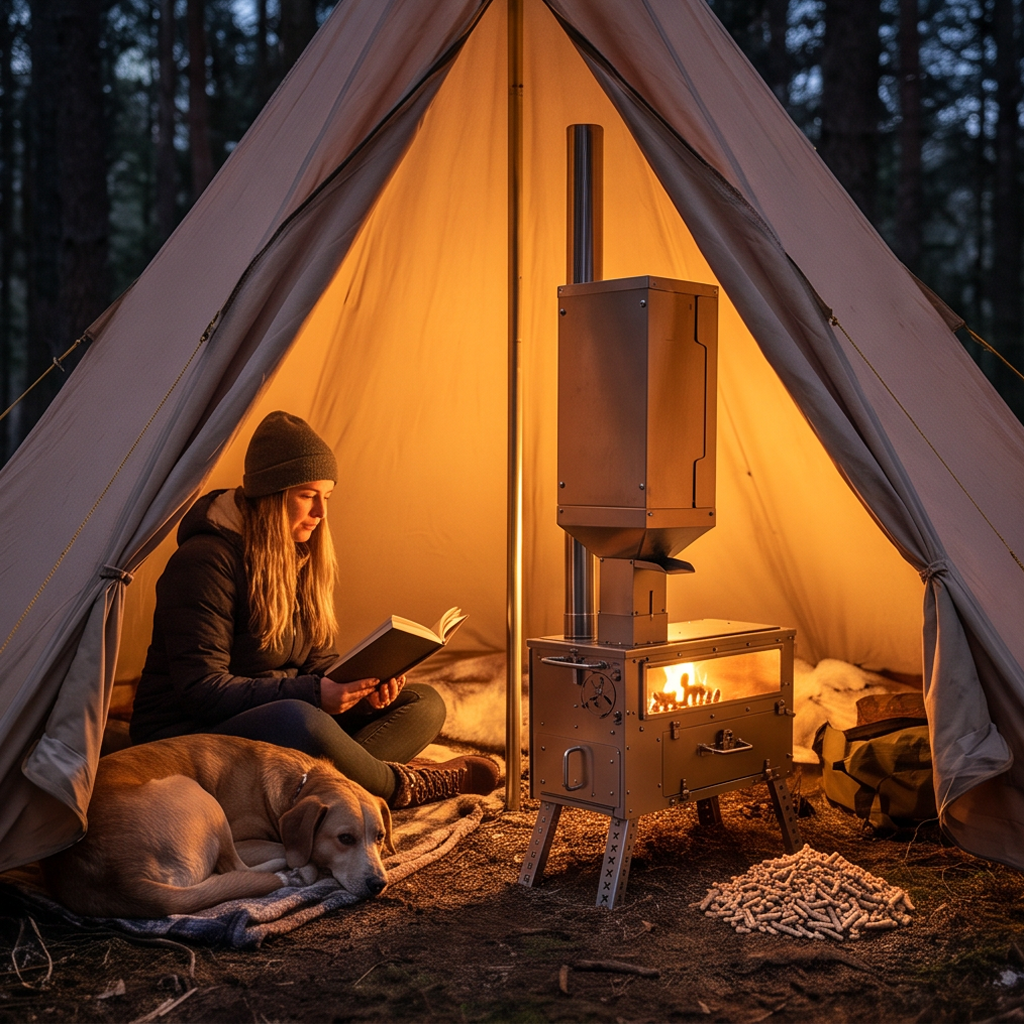 220 Biomass Pellet&wood Pellet Burning Stove