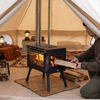Carbon Steel Single-sided Window Grilles 460 Tent Stove