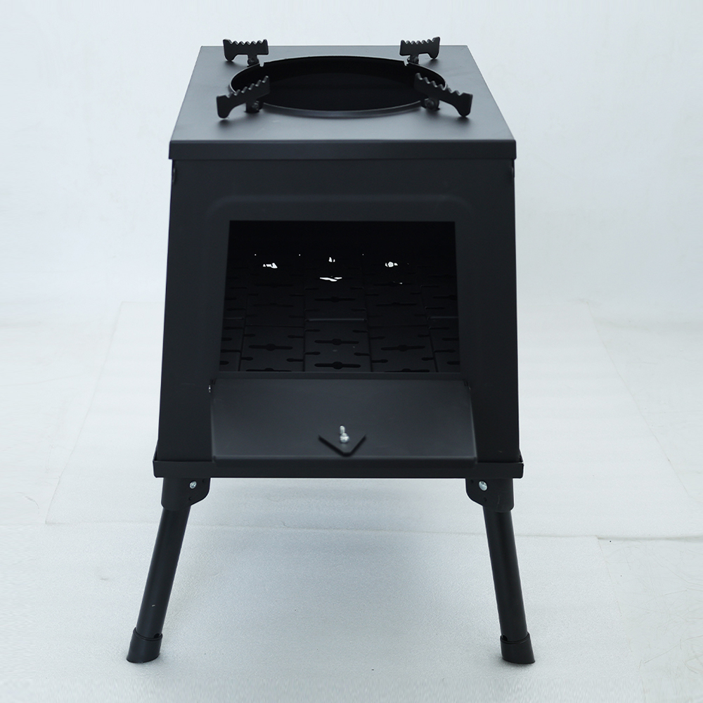 Black Folding Tower Stove 3338