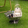 Folding Five-corner Heating&barbecue Fire Pit