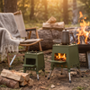 Large Folding Tower Stove