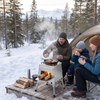 Small Folding Tower Stove