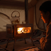 Single-sided Window Grilles 360 Tent Stove