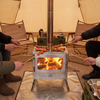 Small Heating Fireplace 350