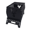 Deer Head Pattern Fire Pit