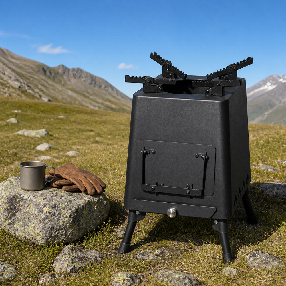 Double Layer Tower Stove 