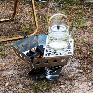 Folding Five-corner Heating&barbecue Fire Pit