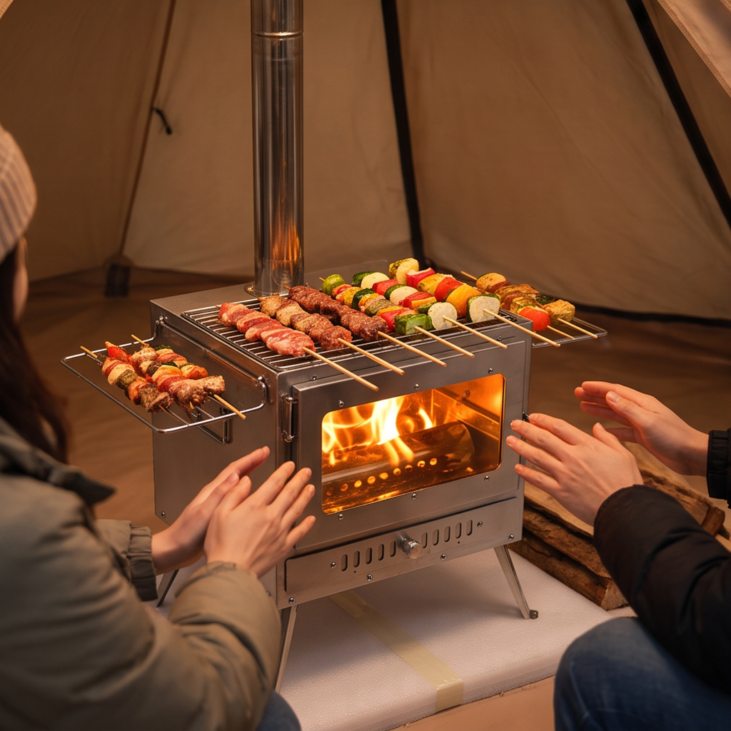 Small Heating Fireplace 350