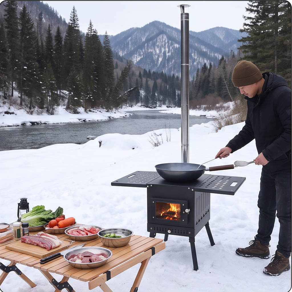 Model A Large Window, Large-sized Outdoor Stove